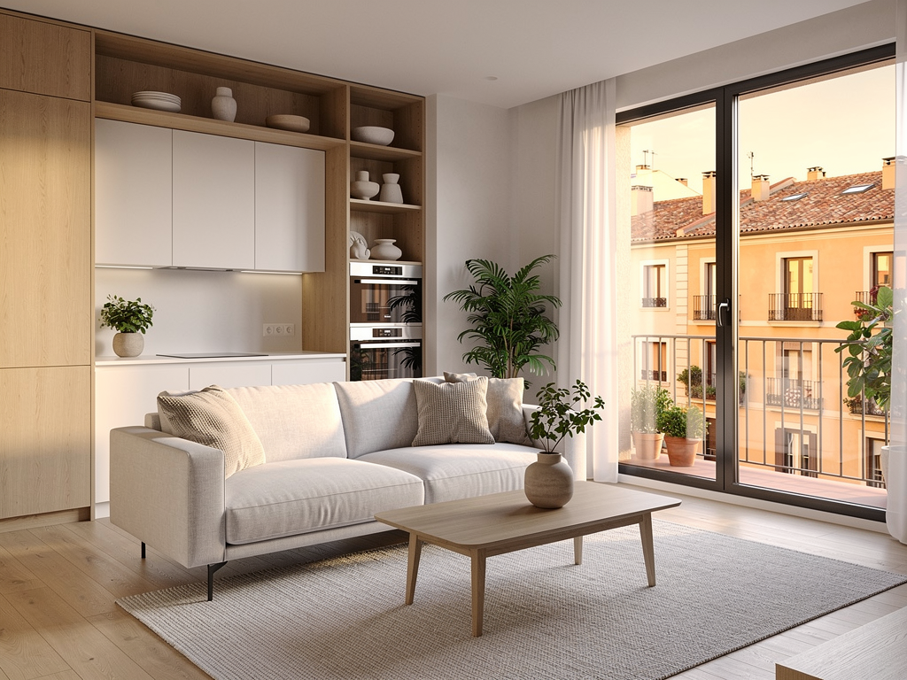modern apartment in Madrid